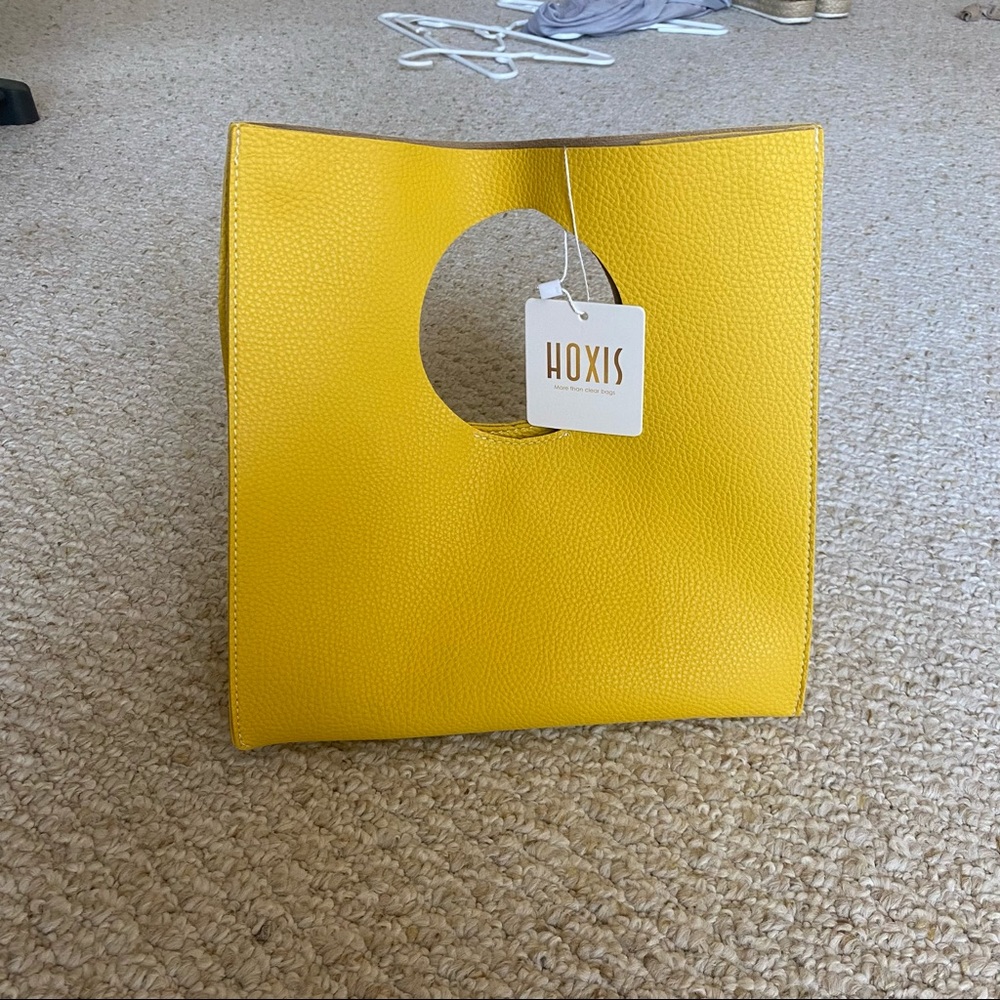 Yellow Modern Minimalist Bag NWT